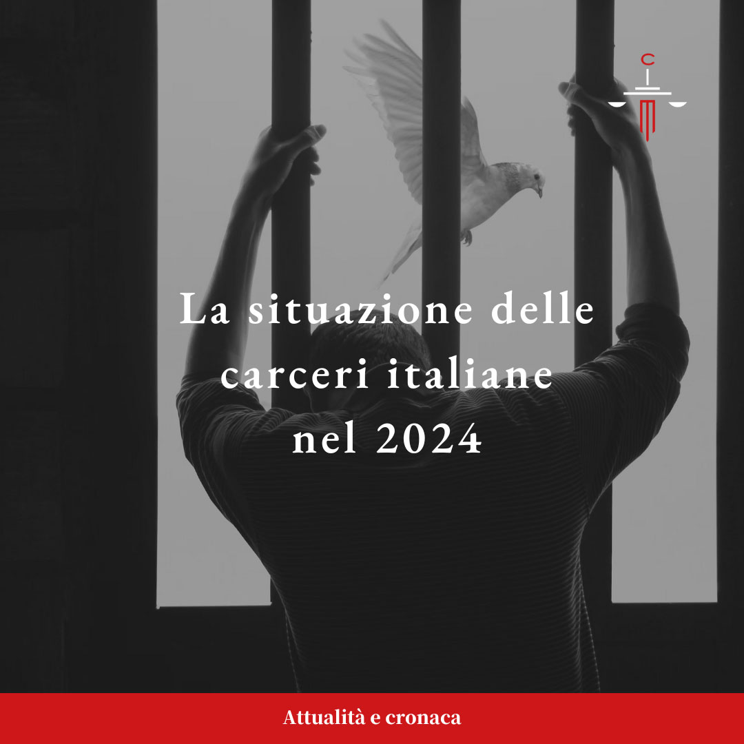 situazione carceri italiane 2024